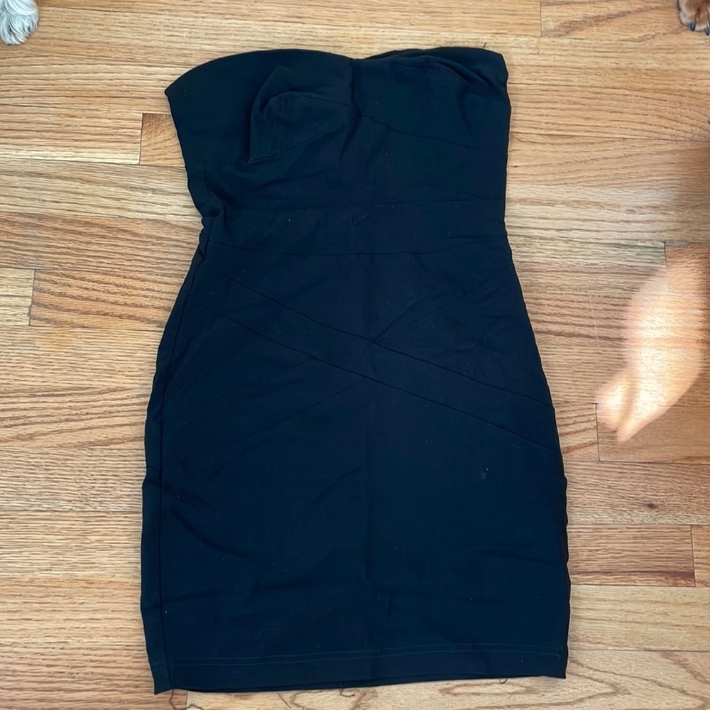zara basic bodycon dress